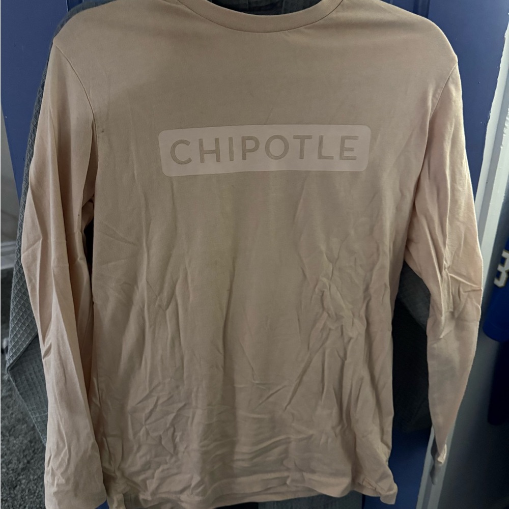 Chipotle light pink Long Sleeve Shirt